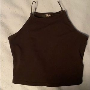 New Look high neck cropped tank